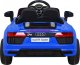 Audi Audi R8 na akumulator dla dzieci Niebieski + Pilot + EVA + Wolny Start + MP3 LED 5