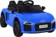 Audi Audi R8 na akumulator dla dzieci Niebieski + Pilot + EVA + Wolny Start + MP3 LED 9