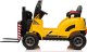 Lean Cars Wózek Widłowy Na Akumulator WH101 Żółty 3
