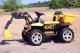 Super-Toys Koparka i wywrotka na akumulator YW1888 dla dzieci 12