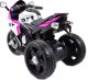 Import SUPER-TOYS MEGA MOTOR 3 KOŁOWY SPORT, DWA SILNIKI , MIĘKKIE KOŁA, MIĘKKIE SIEDZENIE, GAZ W MANETCE/FB6886 14