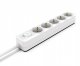 Inca INCA listwa zasilająca IPW-44GB 5-gniazdowa, LED Anz. biały 1,5m 2