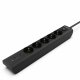 Inca INCA listwa zasilająca IPW-44TU 5-gniazdowa 3xUSB-A+1xUSB-C 1,5m 1