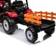 Import SUPER-TOYS OLBRZYMI TRAKTOR NA AKUMULATOR Z PRZYCZEPĄ 24 V, 400W, PILOT/JS-3158B-24V 18