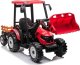 Import SUPER-TOYS OLBRZYMI TRAKTOR NA AKUMULATOR Z PRZYCZEPĄ 24 V, 400W, PILOT/JS-3158B-24V 4