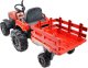 Import SUPER-TOYS MEGA TRAKTOR AGRICULTURE Z PRZYCZEPĄ 2X200, 24V, SZYBKI SUPER JAKOSĆ/JC000B 4