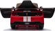 Lean Cars Pojazd na Akumulator Ford Mustang GT500 Shelby Czerwony 4