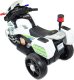 Import SUPER-TOYS SZYBKI MOTOR POLICYJNY Z KOGUTEM, MIĘKKIE KOŁA, DŹWIĘKI, DWA SILNIKI, PILOT/NT5188 11