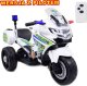 Import SUPER-TOYS SZYBKI MOTOR POLICYJNY Z KOGUTEM, MIĘKKIE KOŁA, DŹWIĘKI, DWA SILNIKI, PILOT/NT5188 2