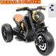 Import SUPER-TOYS MOTOR CHOPPER NA AKUMULATOR , MIĘKKIE KOŁA, MIĘKKIE SIEDZENIE, PILOT/BDL1188 1