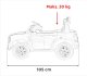 Ford Pojazd na akumulator ford ranger lift ekoskóra wolny start eva bluetooth 18
