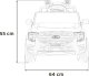 Ramiz Ford Ranger LIFT Autko na akumulator dla dzieci Czerwony 19