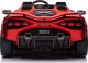 Lamborghini Samochód elektryczny dla dzieci lamborghini sian 4x100w 24v biały, dwuosobowy 13
