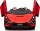 Lamborghini Samochód elektryczny dla dzieci lamborghini sian 4x100w 24v biały, dwuosobowy 14