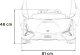 Lamborghini Samochód elektryczny dla dzieci lamborghini sian 4x100w 24v biały, dwuosobowy 25