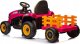 Lean Cars Traktor Na Akumulator BBH-030 Różowy 5