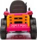 Lean Cars Traktor Na Akumulator BBH-030 Różowy 6
