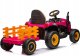 Lean Cars Traktor Na Akumulator BBH-030 Różowy 7