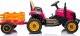 Lean Cars Traktor Na Akumulator BBH-030 Różowy 8