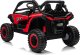1life Pojazd dla dziecka duże Buggy 4x4 KCK Czerwony 24V 4x45W 2