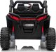 1life Pojazd dla dziecka duże Buggy 4x4 KCK Czerwony 24V 4x45W 4
