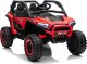 1life Pojazd dla dziecka duże Buggy 4x4 KCK Czerwony 24V 4x45W 8