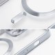 OEM Futerał ELECTRO MAG COVER kompatybilny z MagSafe do IPHONE 11 srebrny 6