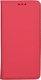 Etui Smart Magnet book Honor Magic5 Lite czerwony/red 1
