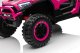 1life Pojazd na akumulator Buggy 4x4 KCK dla dziecka Różowy 4x50W 24V 1