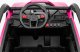 1life Pojazd na akumulator Buggy 4x4 KCK dla dziecka Różowy 4x50W 24V 12