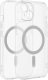 OEM Futerał FROST MAG COVER z ochroną aparatu kompatybilny z MagSafe do IPHONE 15 Plus transparentny 2