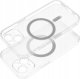 OEM Futerał FROST MAG COVER z ochroną aparatu kompatybilny z MagSafe do IPHONE 15 Plus transparentny 3