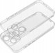 OEM Futerał CLEAR CASE 1,5 mm GRID do IPHONE 14 Pro transparentny 1