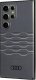 Audi Audi IML Geometric Pattern Case S24 Ultra S928 czarny/black hardcase AU-IMLS24U-A6/D3-BK 2