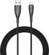 Kabel USB Veger USB-A - Lightning 1.2 m Czarny 1