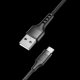 Kabel USB Veger VEGER kabel USB A do Typ C PD 5A 100W AC03 1,2 m czarny 3