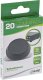 InLine InLine® Rubber pads 20pcs Pack black,  flat shape 1,2cm 2