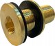 przejście przez przegrodę z gwintem 1/2" x 3/8" (DN15 x DN10) długość 50mm, mosiężne 2