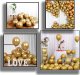 ZOLTA Balony złote metaliczne na ślub, urodziny Balon 100szt 1