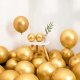 ZOLTA Balony złote metaliczne na ślub, urodziny Balon 100szt 3