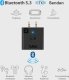 InLine InLine® Airplane Bluetooth Audio Transmitter, BT 5.0, aptX HD/LL, Flight Adapter with Charging Case 2