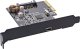 Kontroler InLine InLine® Interface card,USB 3.2 Gen.2x2, 1x USB Type-C, incl. low-profile slot bracket, PCIe x4 1
