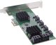 Kontroler InLine InLine® Controller Card, 8x SATA 6Gb/s, PCIe 2.0 (PCI Express) 1