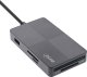 Czytnik InLine InLine® USB 3.2 Multi Cardreader Hub, SD/TF/MS/XD/CF, 3-port USB-A, Dual 1