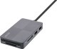 Czytnik InLine InLine® USB 3.2 Multi Cardreader Hub, SD/TF/MS/XD/CF, 3-port USB-A, Dual 1