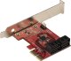 Kontroler 4-PORT SATA PCIE CARD - 6GBPS/. 2