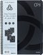 Hamelin Notesbog bantex cph 400063589 n/bog a4 linjeret sort 1