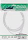 InLine InLine® DC extension cable, DC plug male/female 5.5x2.1mm, white, 3m 2