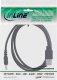 InLine InLine® USB DC power adapter cable, USB A male plug to DC plug 3.5x1.35mm, black, 2m 2