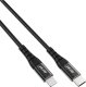 InLine InLine® USB-C Lightning cable, for iPad, iPhone, iPod, black/aluminium, 2m MFi-Certified 1